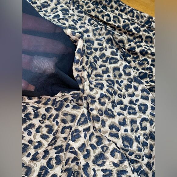 2 layer sheer maxi skirt-size medium - Picture 3 of 3